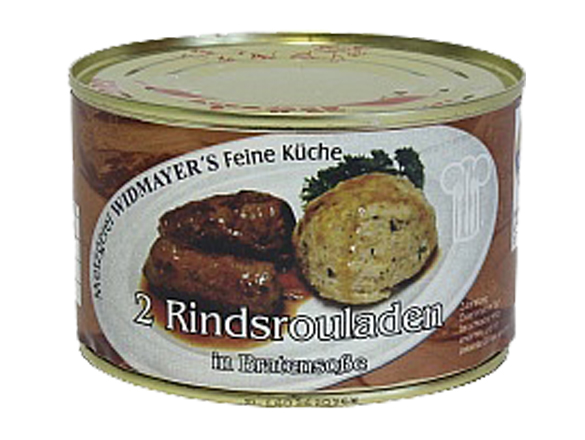2 RINDSROULADEN IN BRATENSOSSE