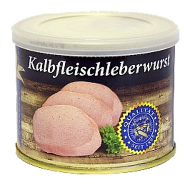 Kalbfleischleberwurst Dose 190g