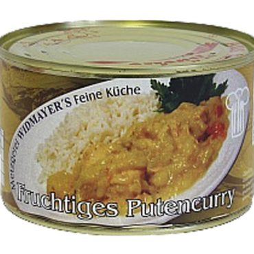 Fruchtiges Putencurry
