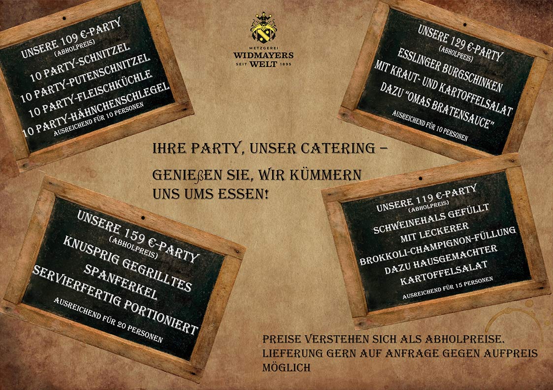 Unser Preise für die Europartyangebote im Dezember 2025